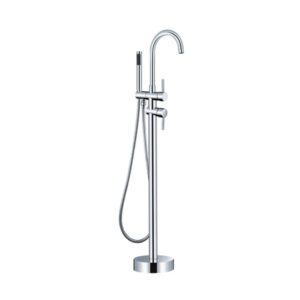 Muda Chrome Freestanding Bath Mixer