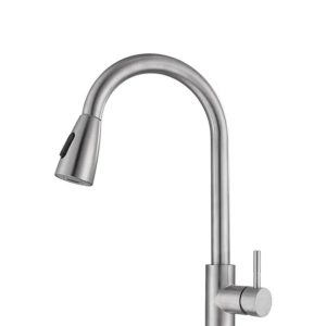 Veja Chrome pullout kitchen faucet