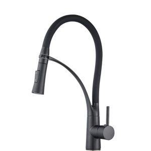 Andy Black Pullout Kitchen Faucet