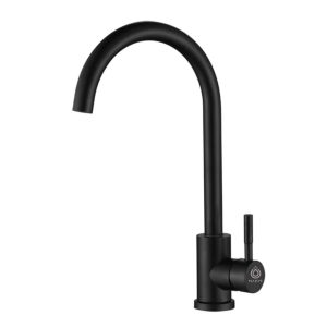 Fluer Black Kitchen Mixer