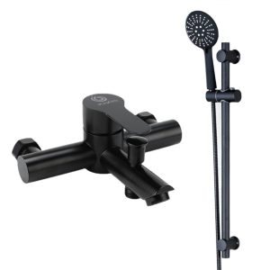 Chloe Black Bath Mixer