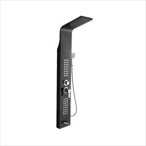 MULTIFUNTIONAL SHOWER COLUMN - MATT BLACK